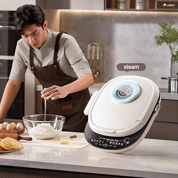 Sartén Eléctrica Familiar Antiadherente 2100W 220V miniatura 2