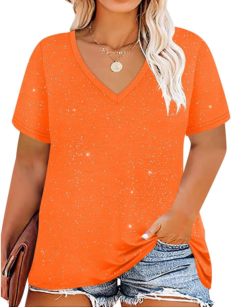 Glitter-orange