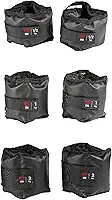 Kit Par Caneleiras Peso 0,5kg + 1kg + 2kg Tornozeleira de Peso Treine em Casa Academia Pilates Fisioterapia Treino Funcional Crossfit