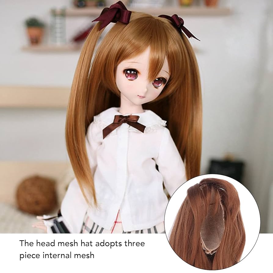 Amazon.co.jp: JUMZ 1/3 BJD ウィッグ ドール ヘア 8～9インチ