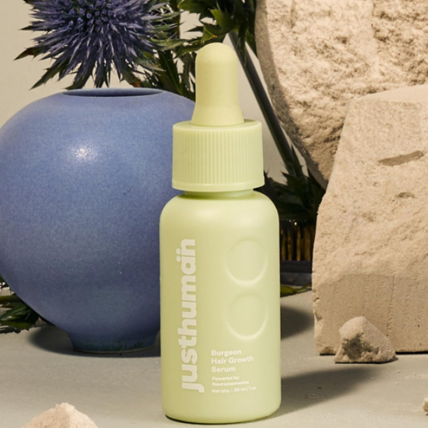 Justhuman Hair Serum For Hair Growth & Hair Loss Protection In 30 Days, Dual Action Volumizing/Thickening Serum With Burgeon-Up Stem Extract For Men & Women, Sulfate Free, Paraben Free, 30ml Justhuman Hair Serum For Hair Growth & Hair Loss Protection In 30 Days, Dual Action Volumizing/Thickening Serum With Burgeon-Up Stem Extract For Men & Women, Sulfate Free, Paraben Free, 30ml