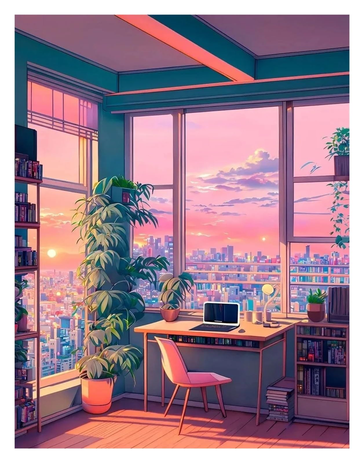 Peinture sur toile de qualité supérieure pour décoration murale chic