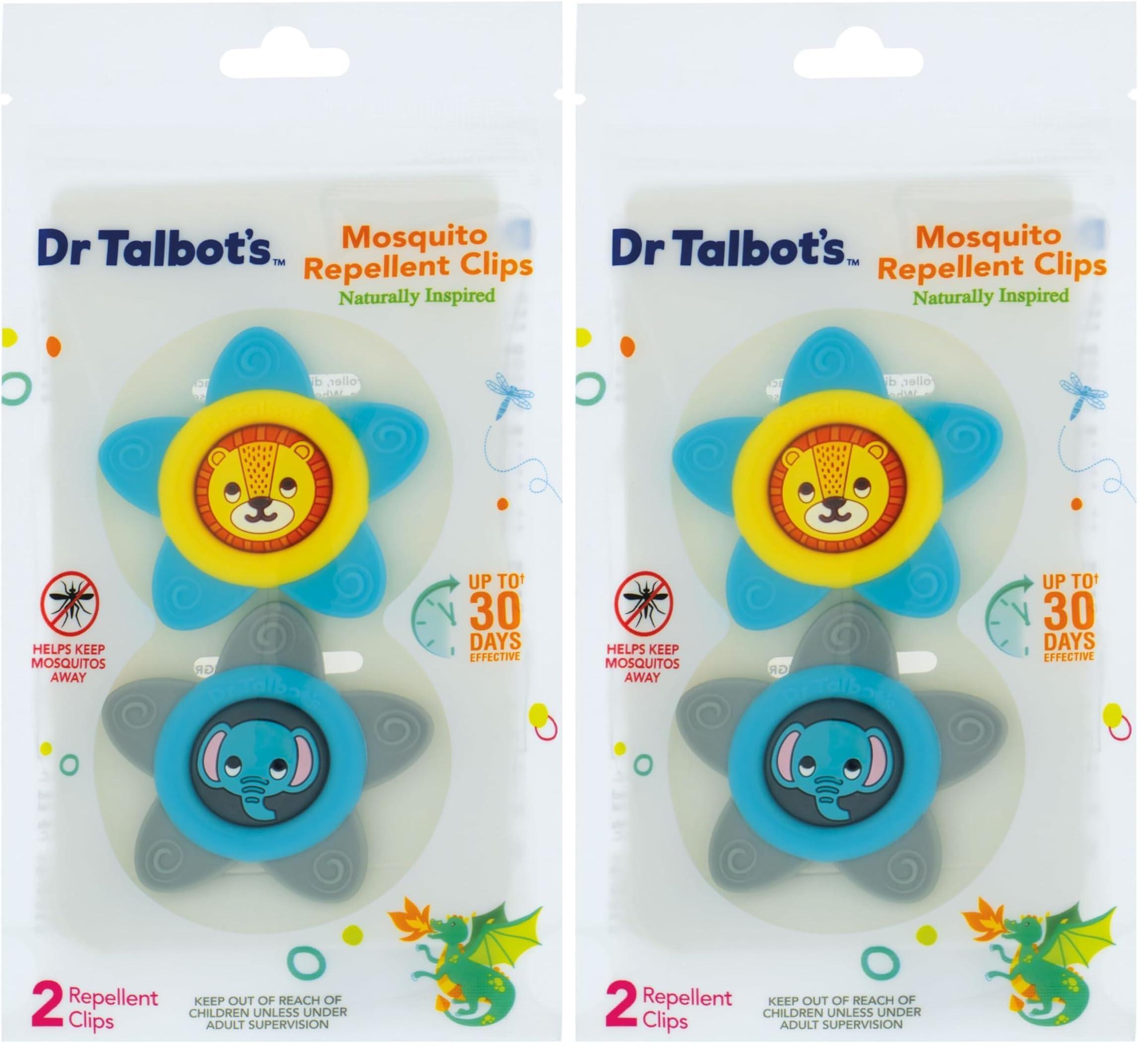 Dr. Talbot's Mosquito Clips for Baby & Toddler