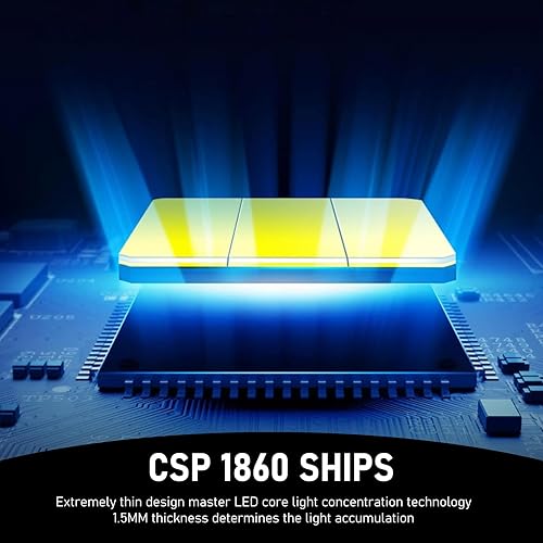 Miniatura 4 de Kit combinado de 2 bombillas H11H8H9, bombillas de 36 W 3800 LM, haz alto H9 súper brillante de 6000 K, luz baja H11, bombilla de iluminación