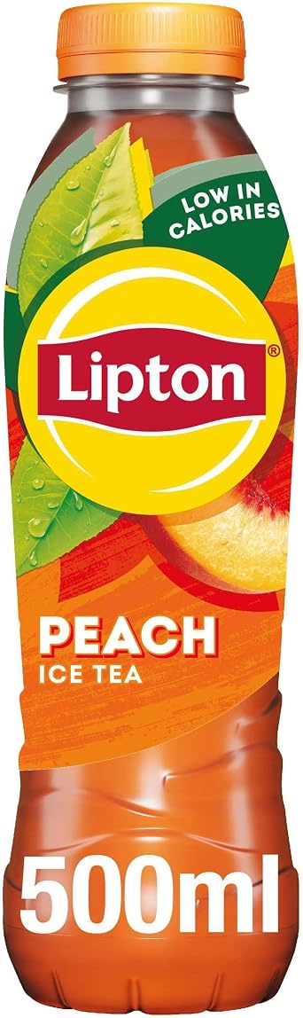 Lipton Ice Tea Peach 500ml Bottle (Pack of 12)