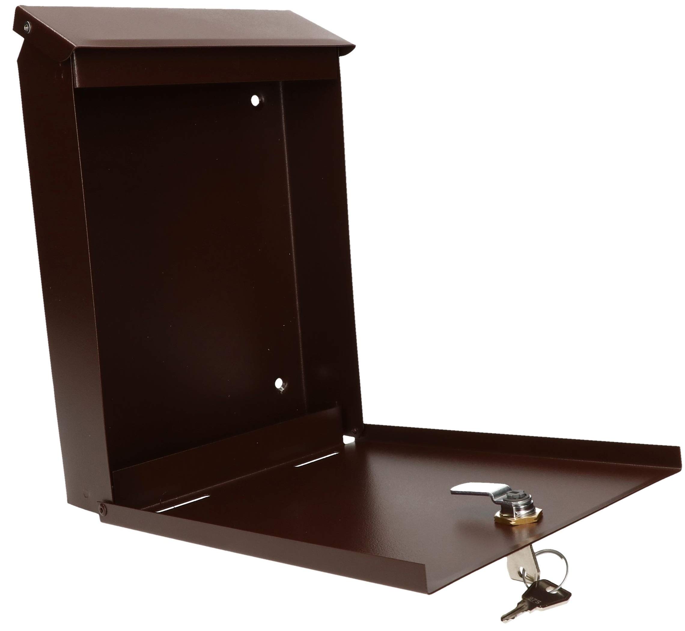 KOTARBAU Buzón de 260 x 180 x 55 mm, marrón, formato C-5 para periódicos aéreos