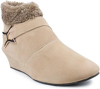 beige colour boots
