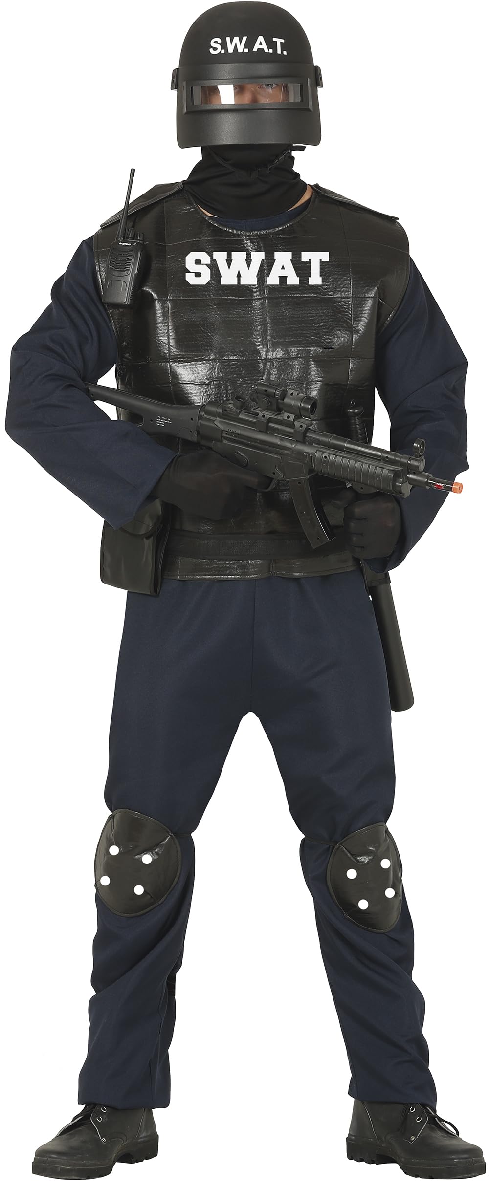 Fiestas Guirca Fancy dress man swat police size m