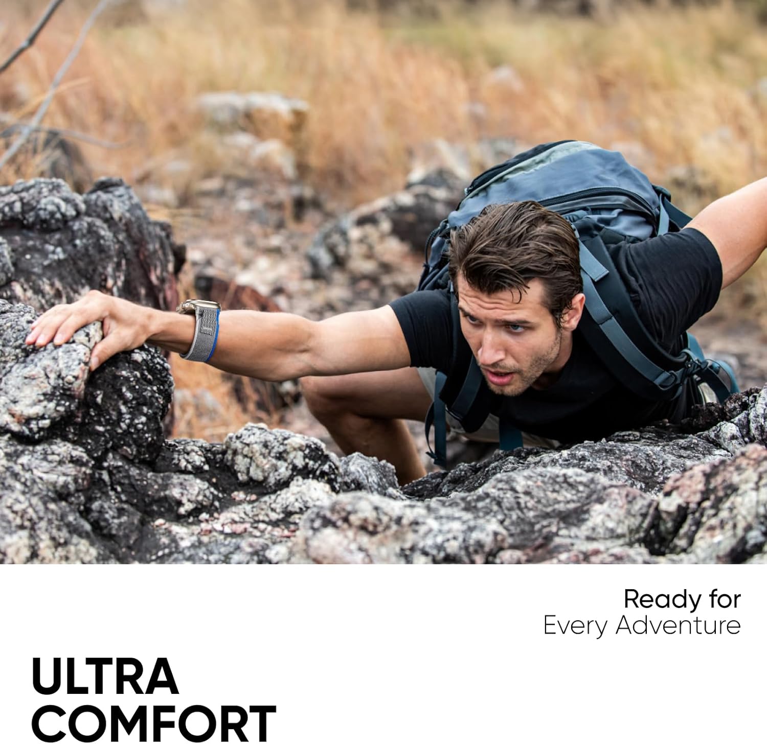 6 Pack Sport Band Compatible with Apple Watch Ultra 2 Band 49mm 46mm 45mm 44mm 42mm for Men Women, Breathable Nylon Trail Loop and Alpine Loop for iWatch Ultra 3/Ultra/Series 11 10 9 8 7 6 5 4 3 SE - Image 3