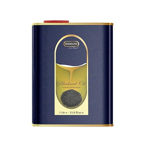 Miniatura 8 de HEMANI Aceite de semilla negra de 1 litro - 33.8 onzas líquidas - Primero prensado en frío - Sin alcohol - Sin disolventes - Refuerzo de la