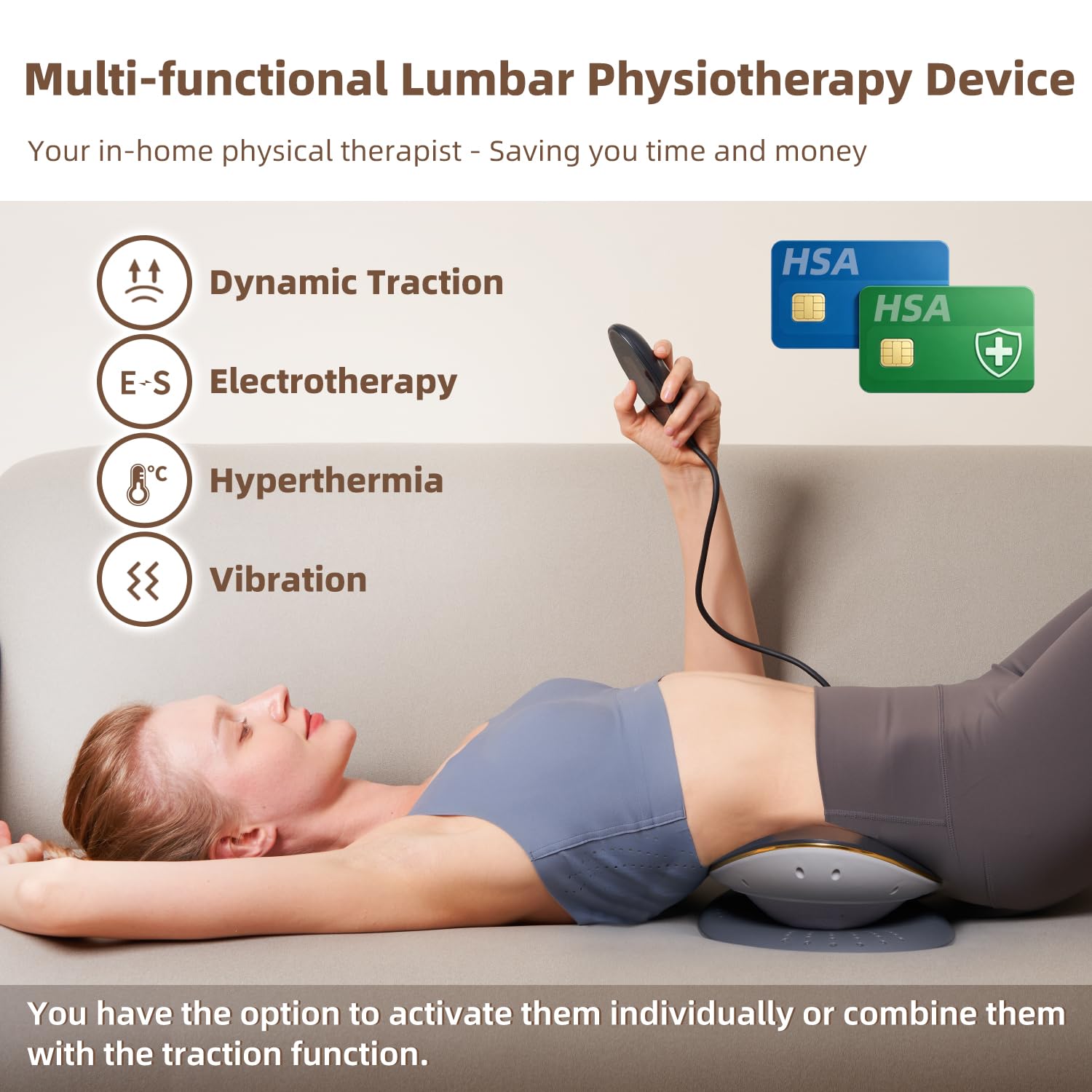 Lumbar Traction Device - Back Pain Relief -2 Lumbar Traction Device - Back Pain Relief -2