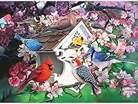 Vista 1 de Buffalo Games - Among The Apple Blossoms - Rompecabezas de 1000 piezas