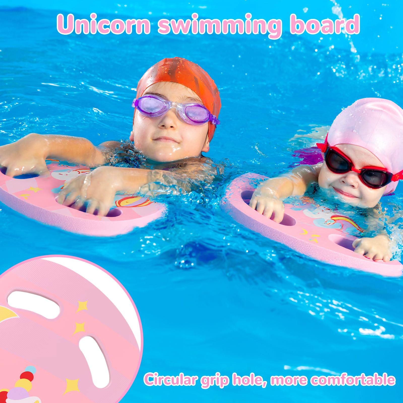Tabla Natacion Niños, Tabla de Natación, Ayuda para Natación Infantil, Tabla Natación Principiantes, para el Entrenamiento y Aprendizaje de la Natación
