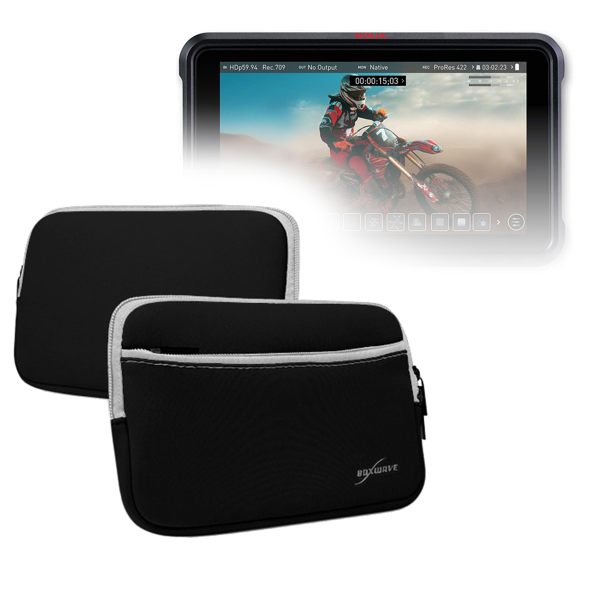Amazon.com: BoxWave Case Compatible with Atomos Ninja V - SoftSuit Amazon.com: BoxWave Case Compatible with Atomos Ninja V - SoftSuit