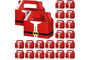 TaoBary 24 Pack Christmas Treat Boxes