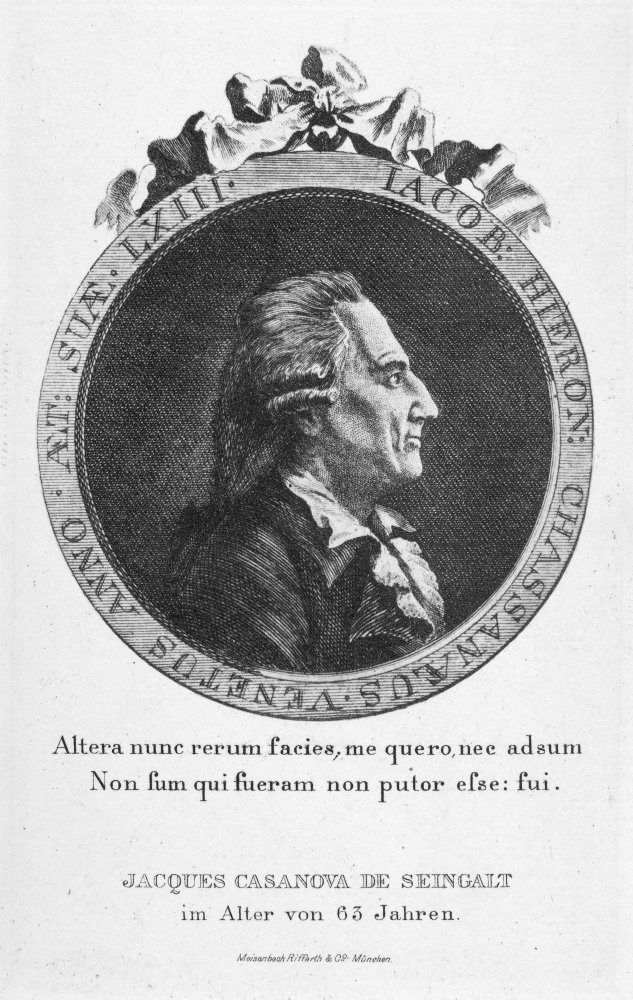 Amazon.com: Giacomo Girolamo Casanova N(1725-1798) Italian