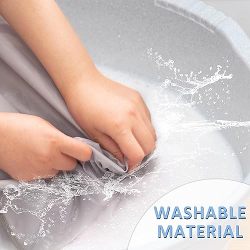 Miniatura 5 de SLEEPING LAMB Zapatero colgante de 8 estantes, organizador de zapatos estrecho para guardar ropa, guantes, bolsas, con 8 bolsillos grandes de malla