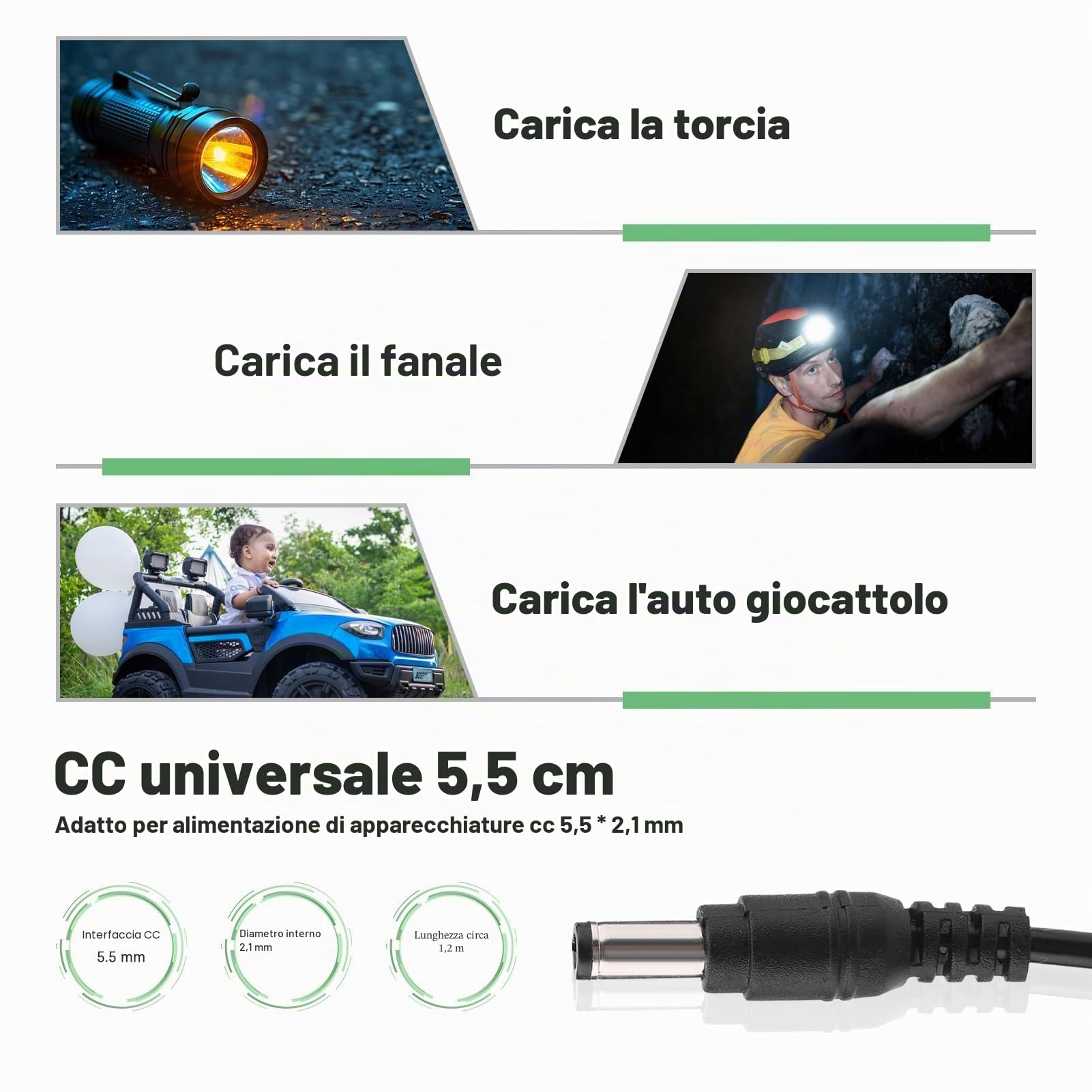 Adattatore di alimentazione a batteria agli ioni di litio, adattatore di alimentazione di ricarica di ricambio CA 100-240 V CC 21 V 2 A, caricatore adattatore professionale di protezione(EU)