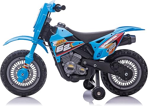 Miniatura 2 de 6V Dirt Bike Azul