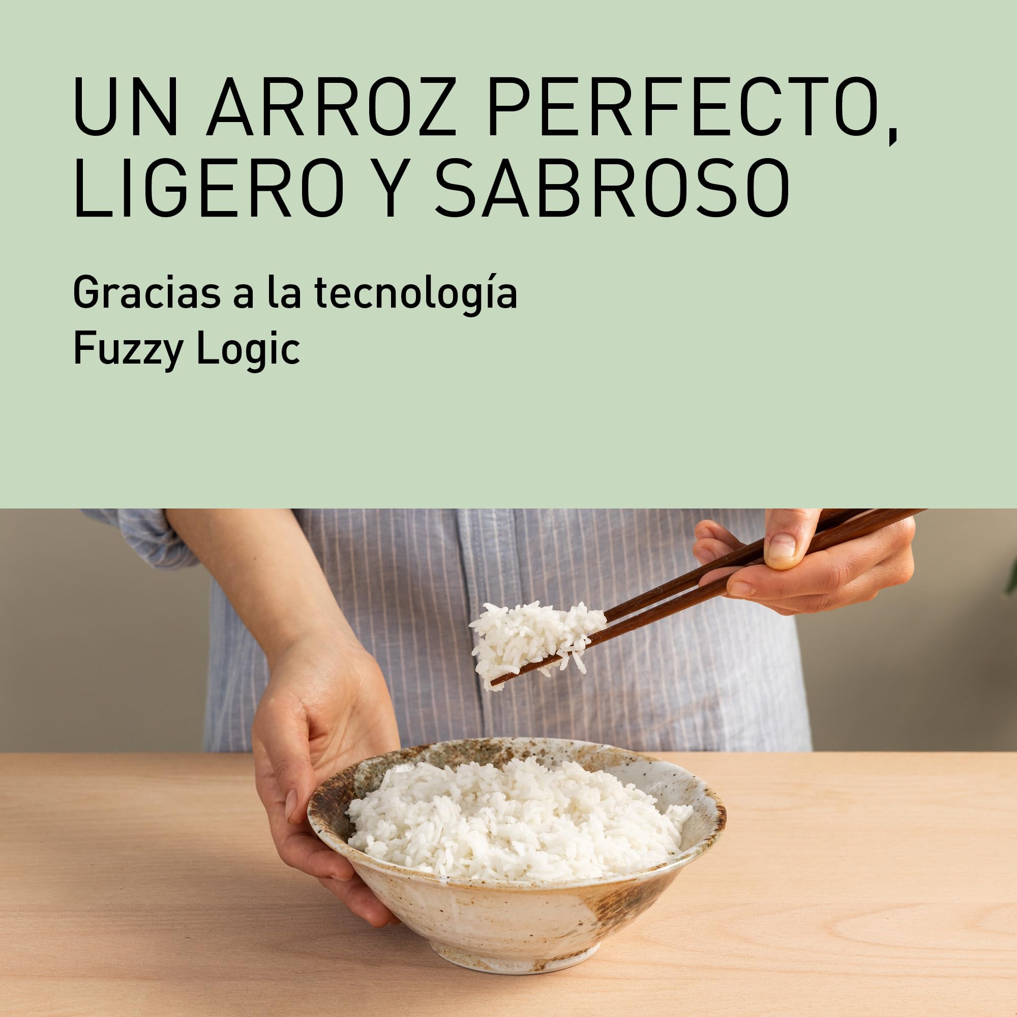 Panasonic SR-DA152WXE Olla Arrocera Automática con Vaporera, 1,5 litros, 8 tazas, Fuzzy Logic, Indicador De Cantidad De Agua, Sin BPA, Mantiene Caliente, Inicio Diferido, Blanco