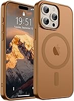 Vista 559 de SUPFINE - Funda magnética para iPhone 13 Pro Max (compatible con MagSafe), (protección contra caídas de grado militar de 10 pies), delgada, Negro