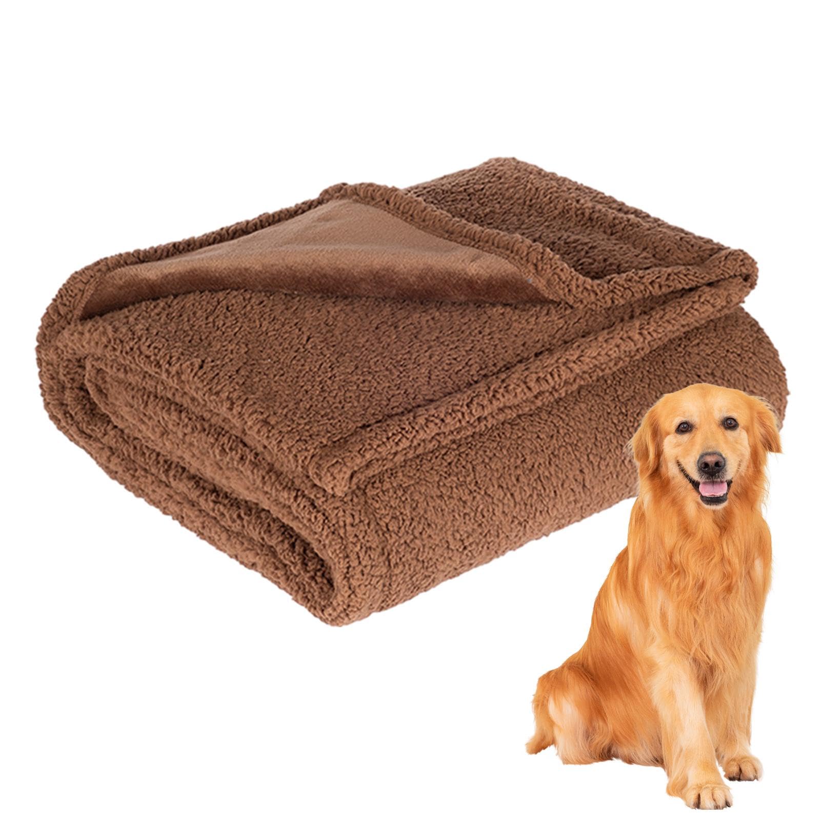 Manta para Cachorros, Manta de Franela Gruesa para Gatos, Manta Lavable | para Perros, Suministros cómodos para Mascotas para Gatos de Interior, para Todas Las Estaciones, sofá