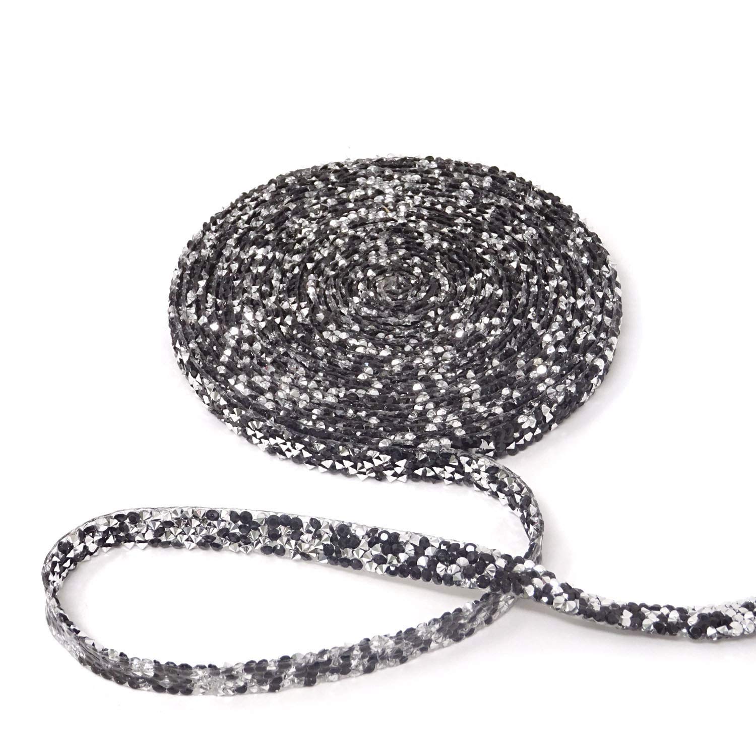 Beaded Sparkling Rhinestone Appliqué Sew-on Patches In Silver And Gold...