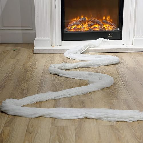 Miniatura 88 de Boao Paño de queso de Halloween para manualidades, tela de gasa de muselina de algodón grande para fiesta de Halloween, decoración de fiesta