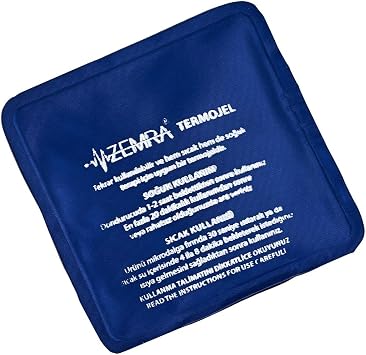 Zemra Termojel Sıcak Soğuk Kompres 11X11 Cm - Kumaş Buz Jel - Termojel 2 Adet