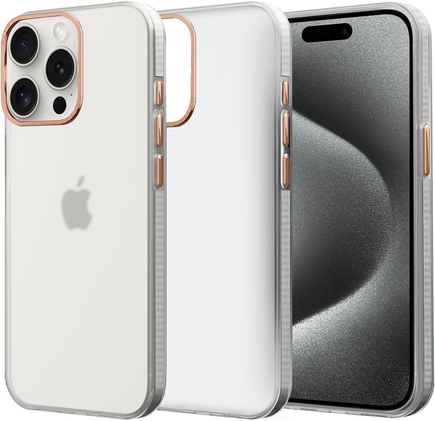 amazon basics Premium Frosted Case | Sleek Translucent Matte Anti-Slip ...