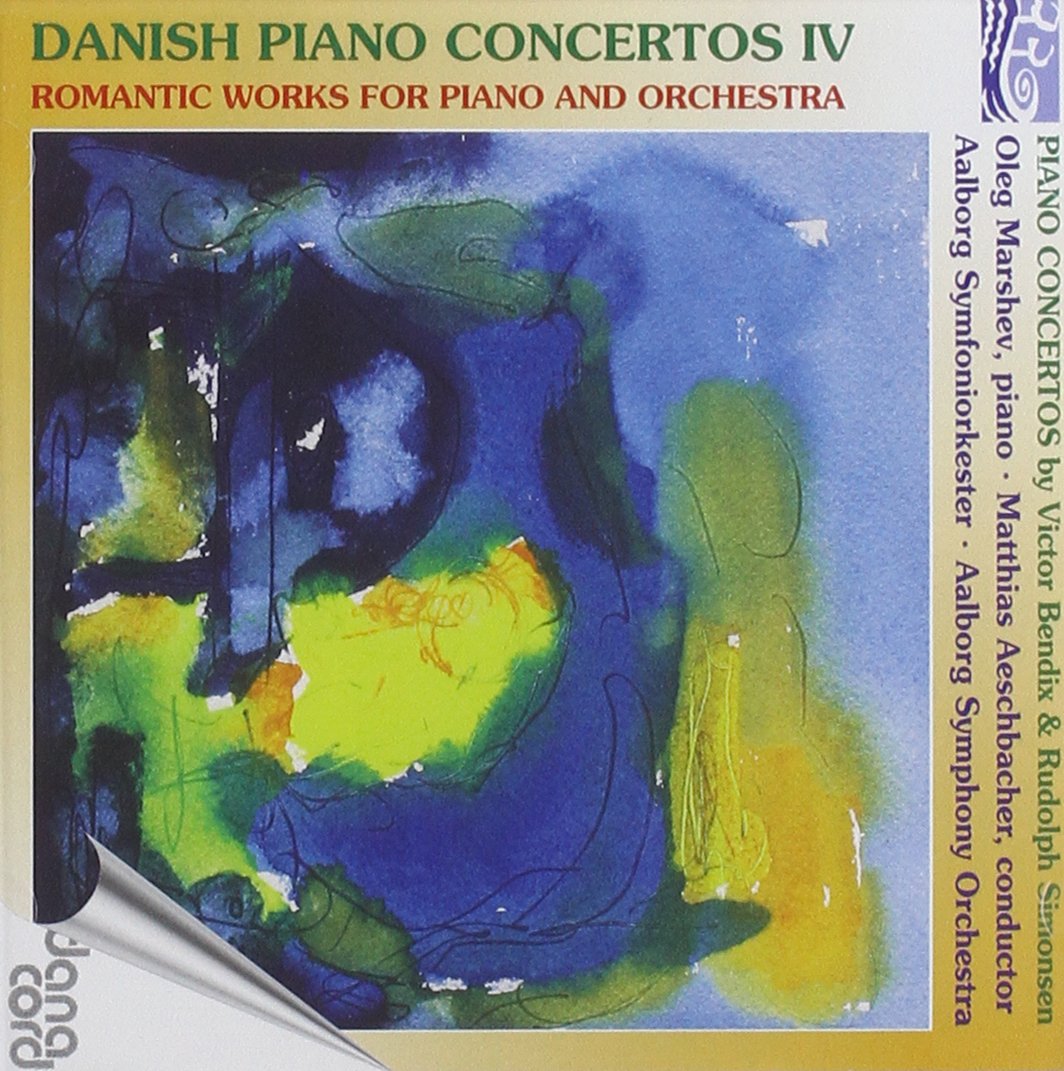Bendix / Simonsen: Danish Piano Concertos, Vol. 4