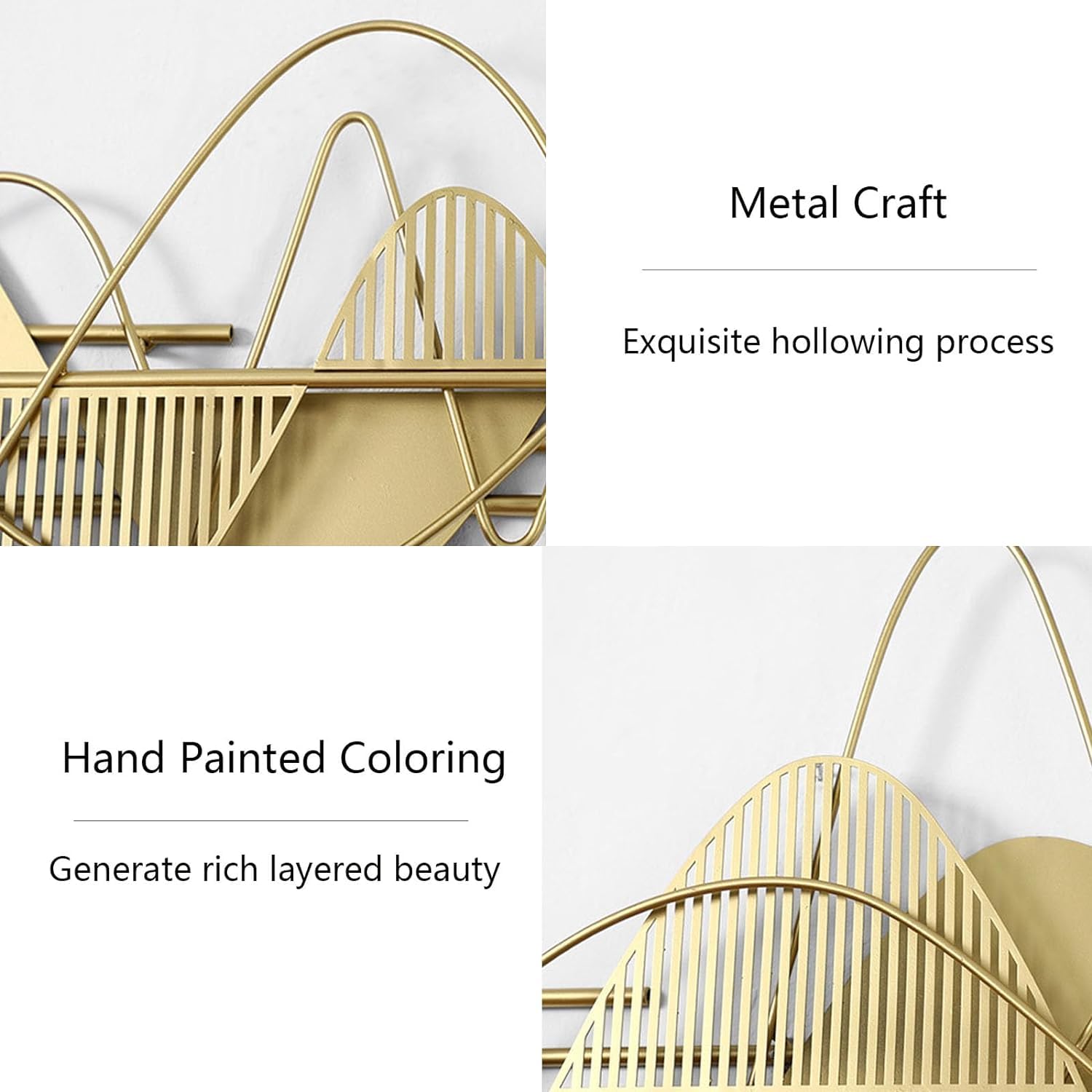 Amazon.co.jp: アイアン ウォールデコ 壁飾り 金属壁アート 3D