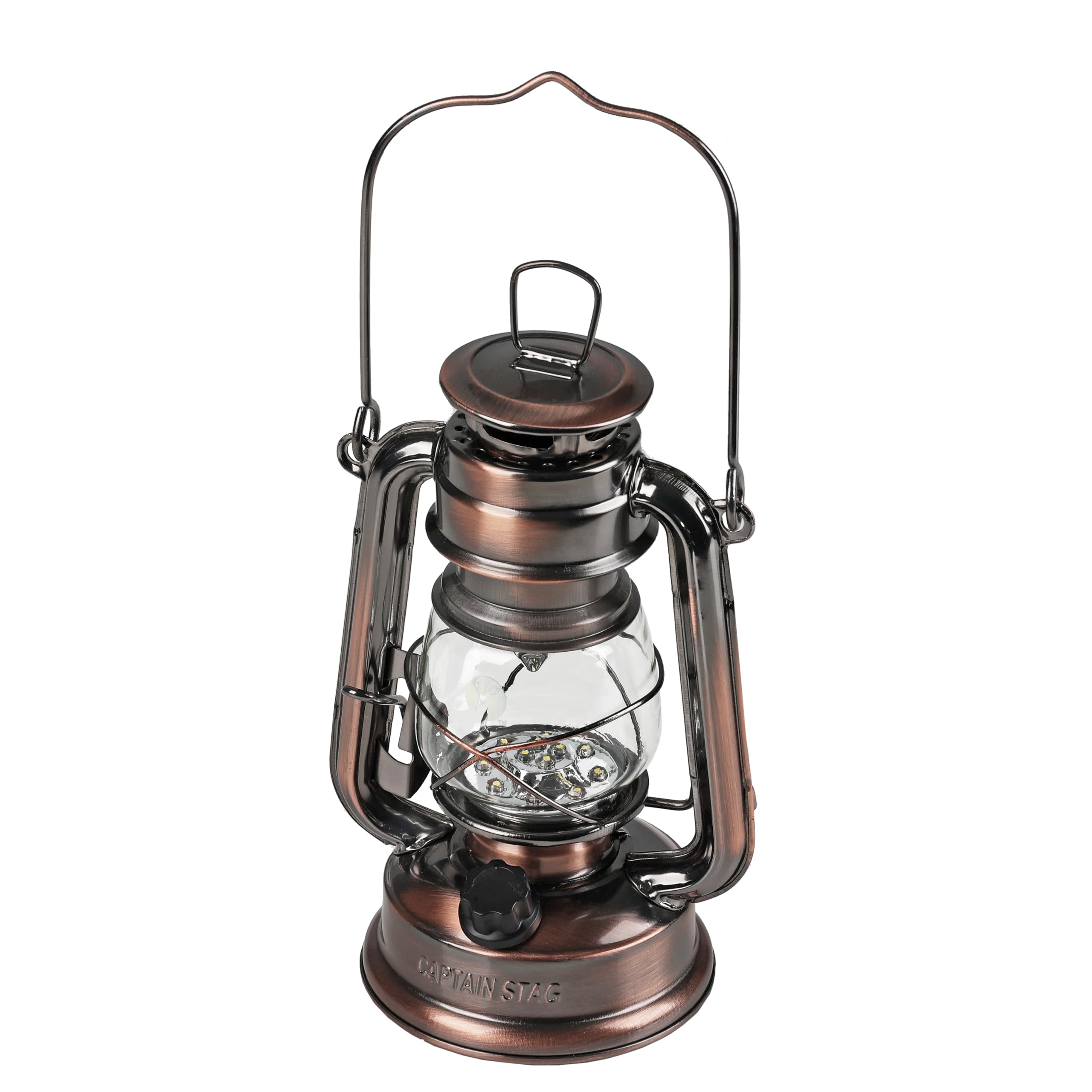 キャプテンスタッグ LEDランタン（小・ブロンズ）