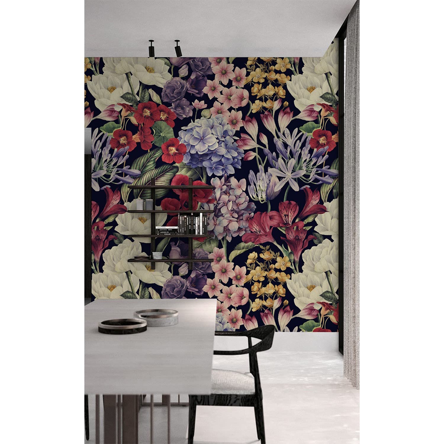 Papier Peint Panoramique Pivoine Florale Haut de Gamme Décoration Murale Magic-Stick