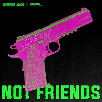 MONTHLY GIRL LOONA Not Friends Special Edition Project Collaboration Single Album Random Version CD+60p Photo Book+4p Photo Card+Message PhotoCard SET+Tracking Kpop Sealed