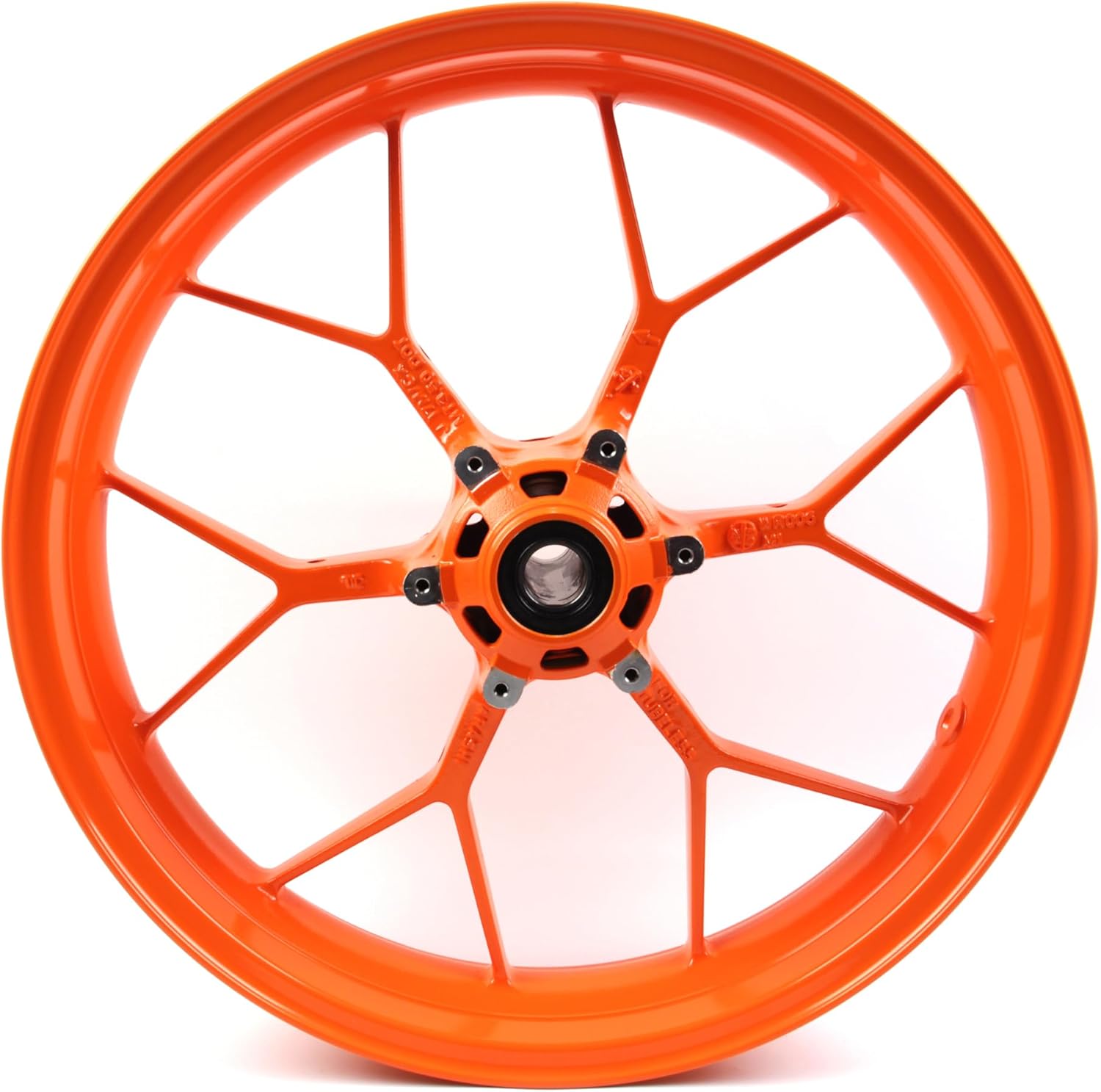 Arashi Front Wheel Rim for Honda CBR1000RR 2008-2016, Motorcycle Replacement Accessories Parts Orange