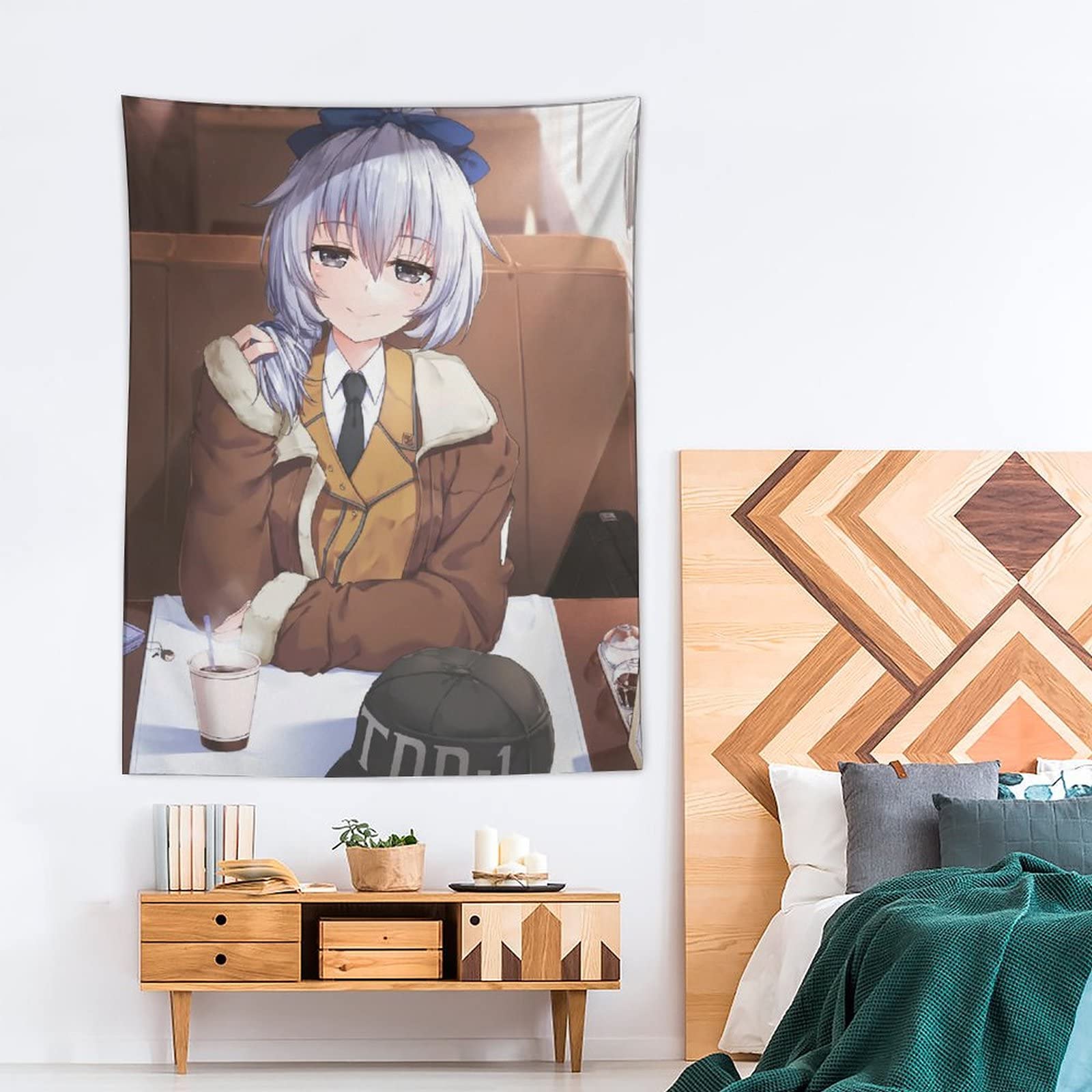 Amazon.co.jp: タペストリー 可愛い キャラクター柄 フルメタル