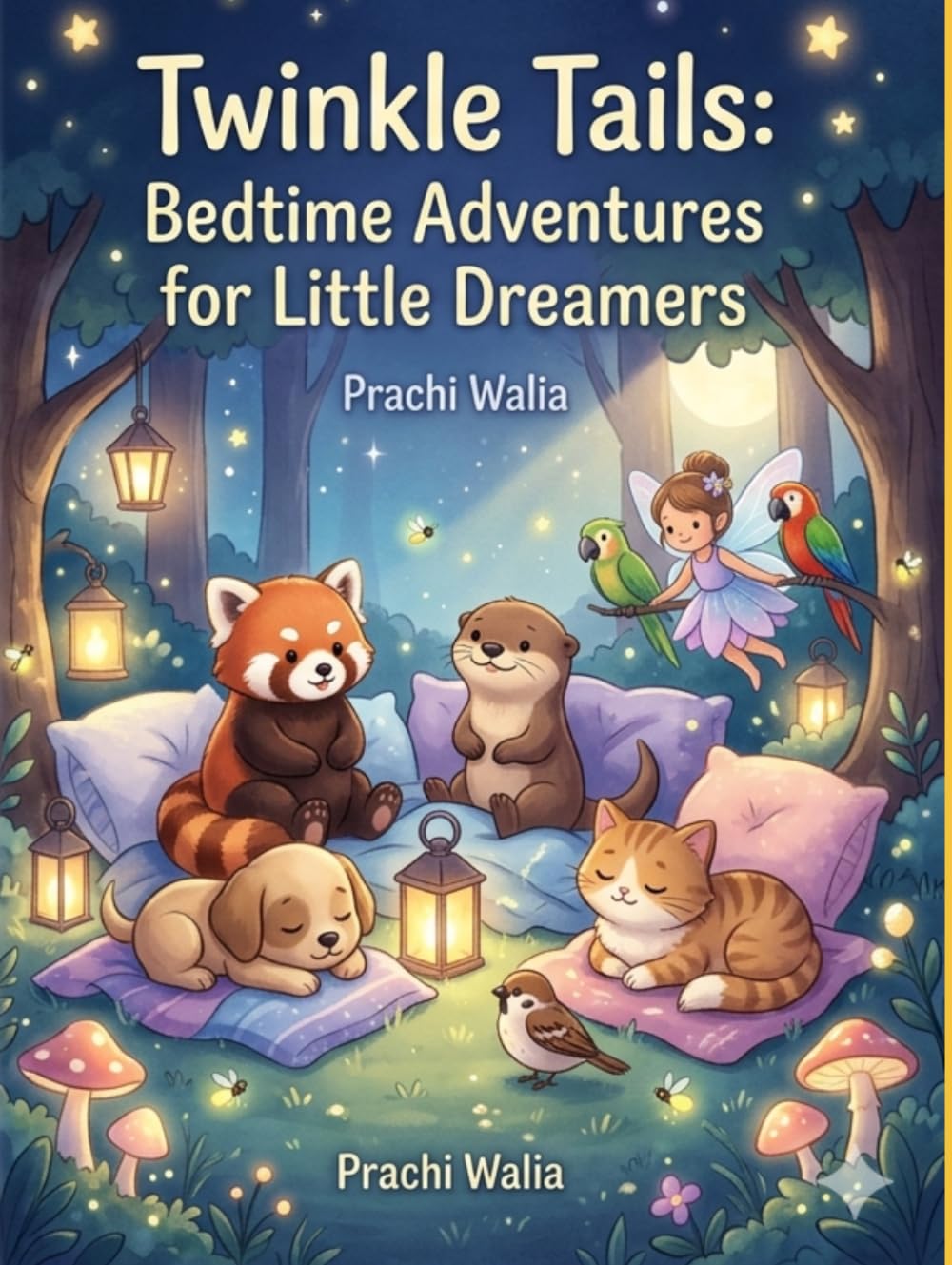 Twinkle Tails: Bedtime Adventures for Little Dreamers: Cozy Animal Bedtime Stories for Kids Ages 2–6