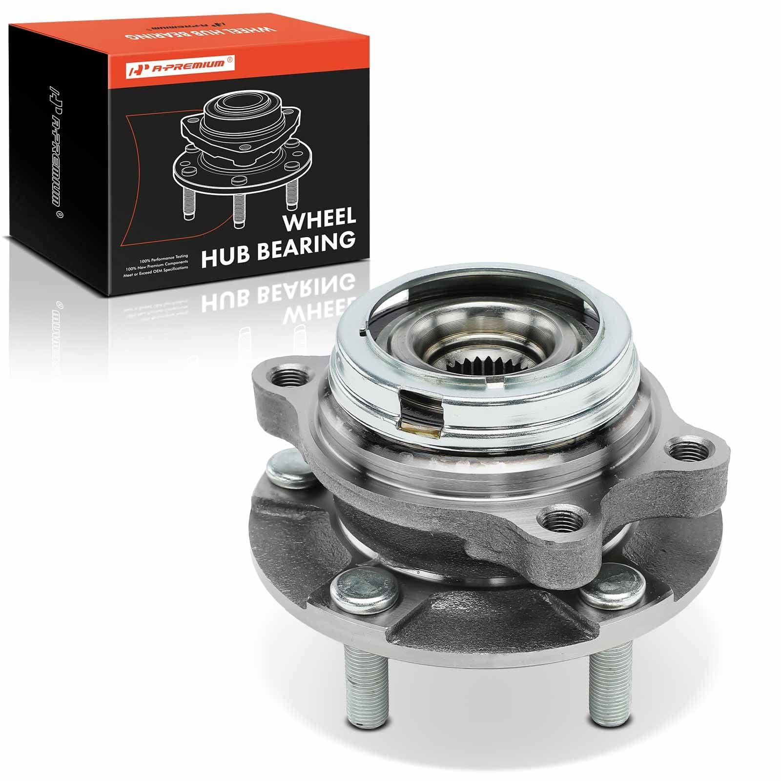 Amazon.com: A-Premium Front Wheel Bearing and Hub Assembly with 5