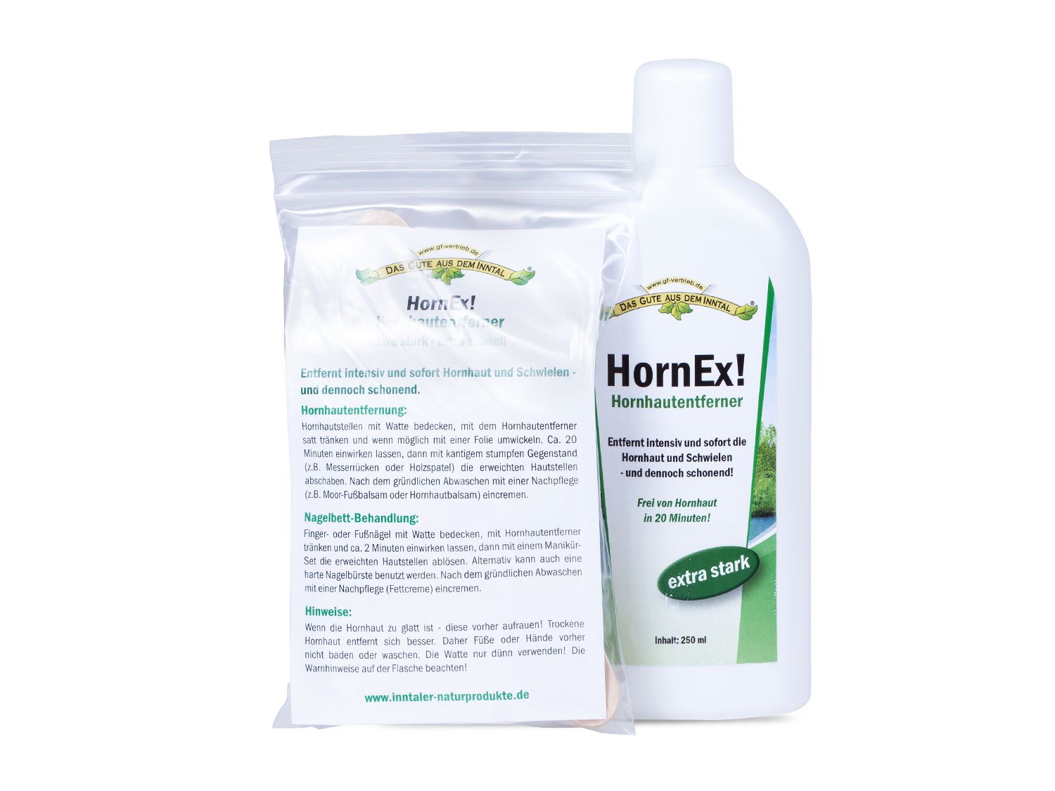 HornEx! Bardzo mocny środek do usuwania zrogowaciałego naskórka – 250 ml/usuwa zrogowaciały naskórek w 20