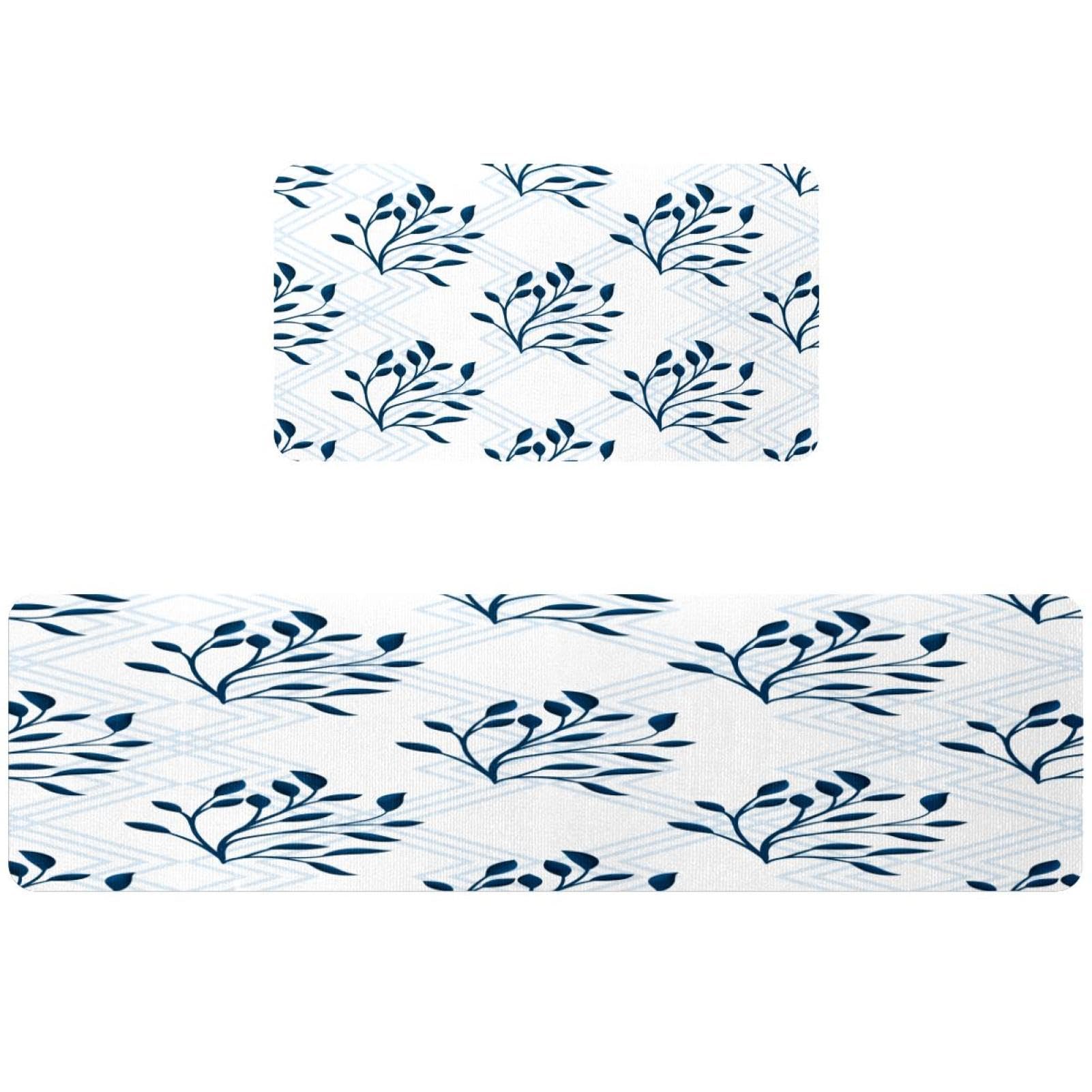 Alfombrillas de cocina lavables absorbentes y antideslizantes VAPOKF 2 unidades