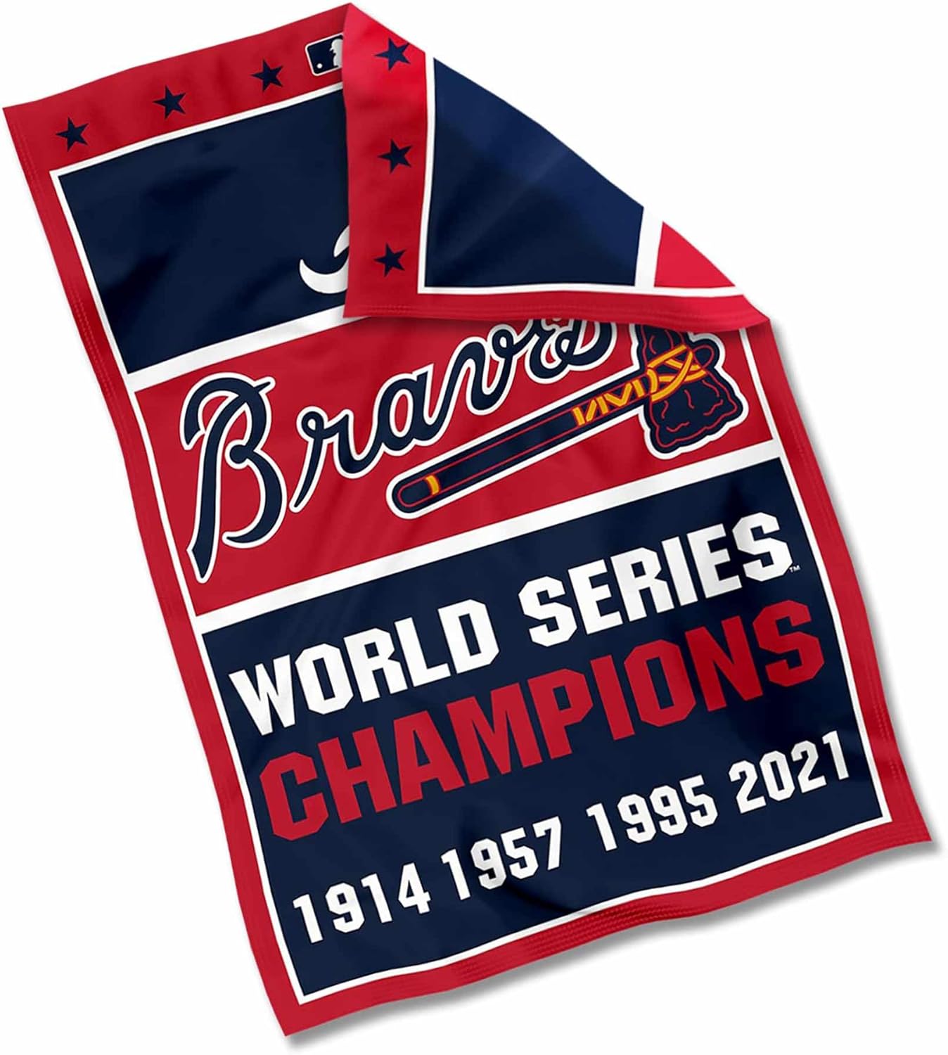 Atlanta Baseball Double Sided Garden Flag