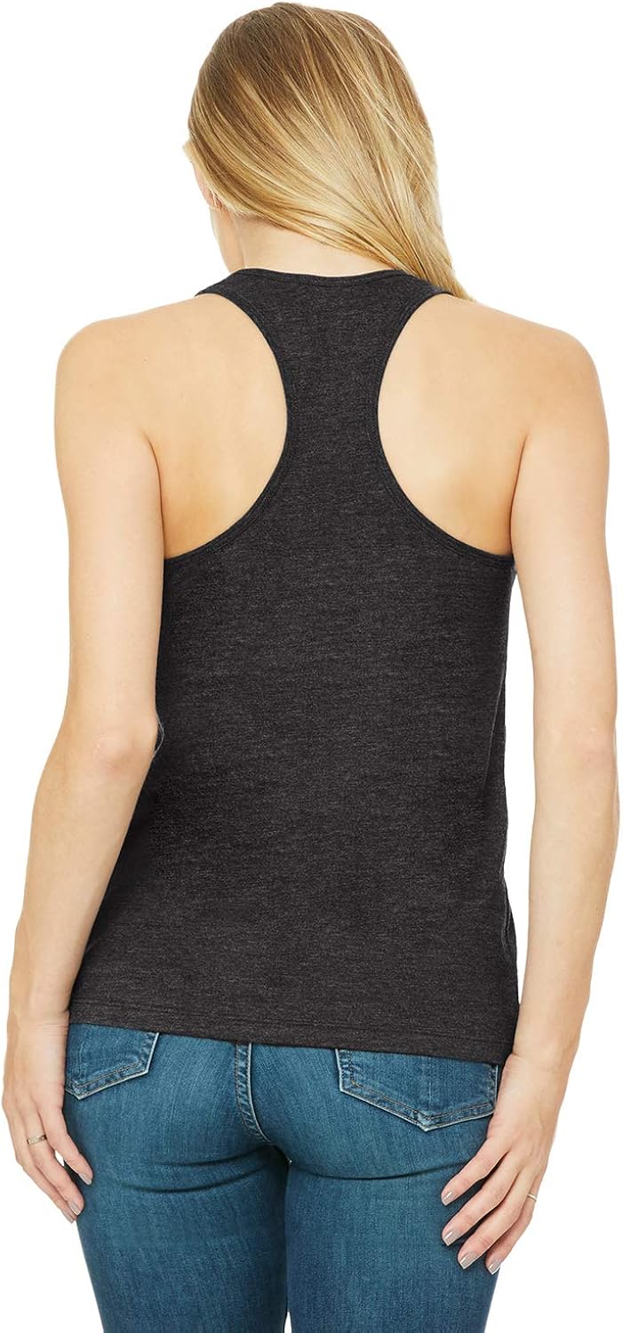 Miniatura 2 de Bella Canvas Camiseta sin mangas 6008 con espalda cruzada para mujer