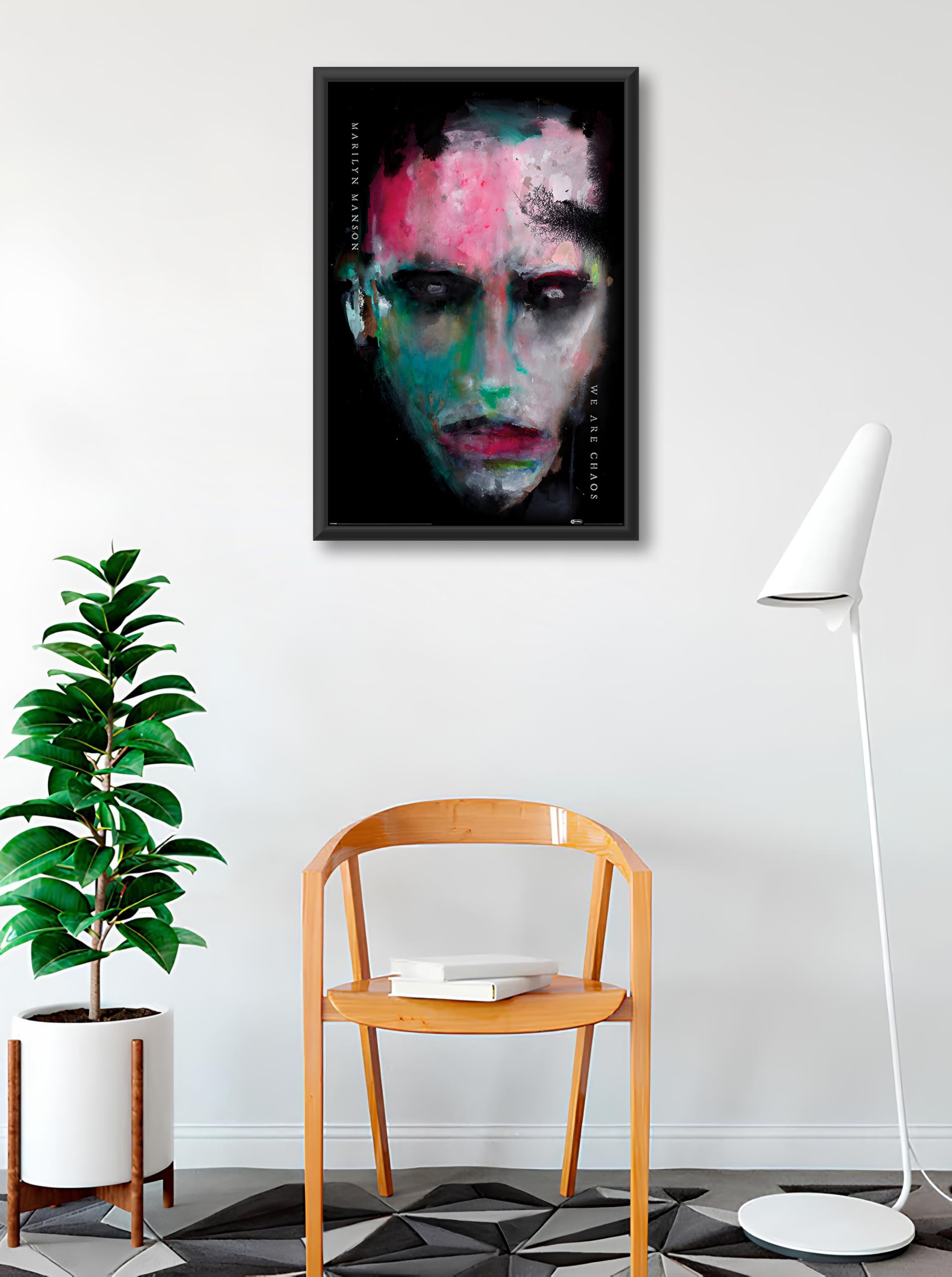 Amazon.com: BUY ART FOR LESS Officially Licensed Marilyn Manson 