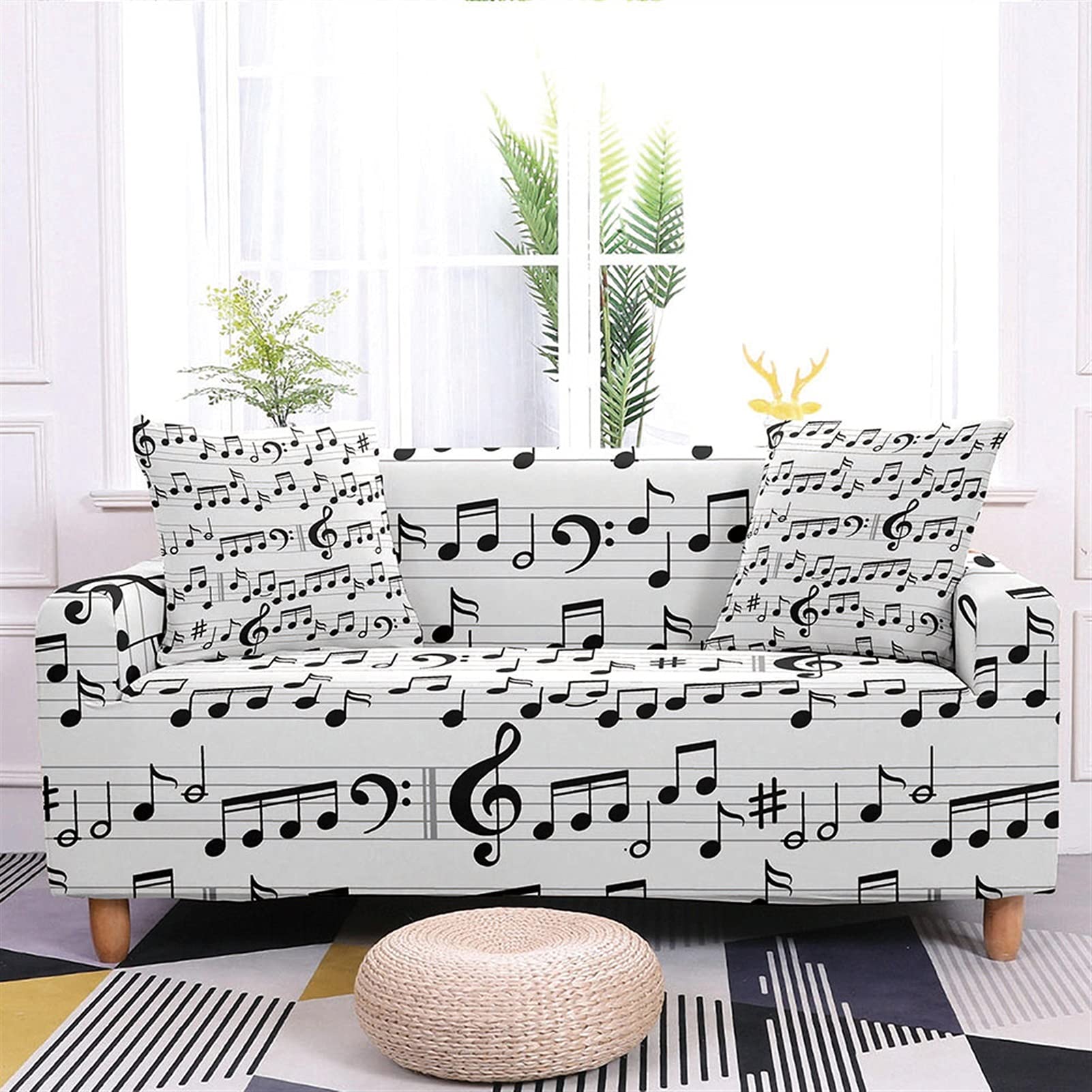 Cubierta de sofá elástico y protector de sillón para salón funcional 1
