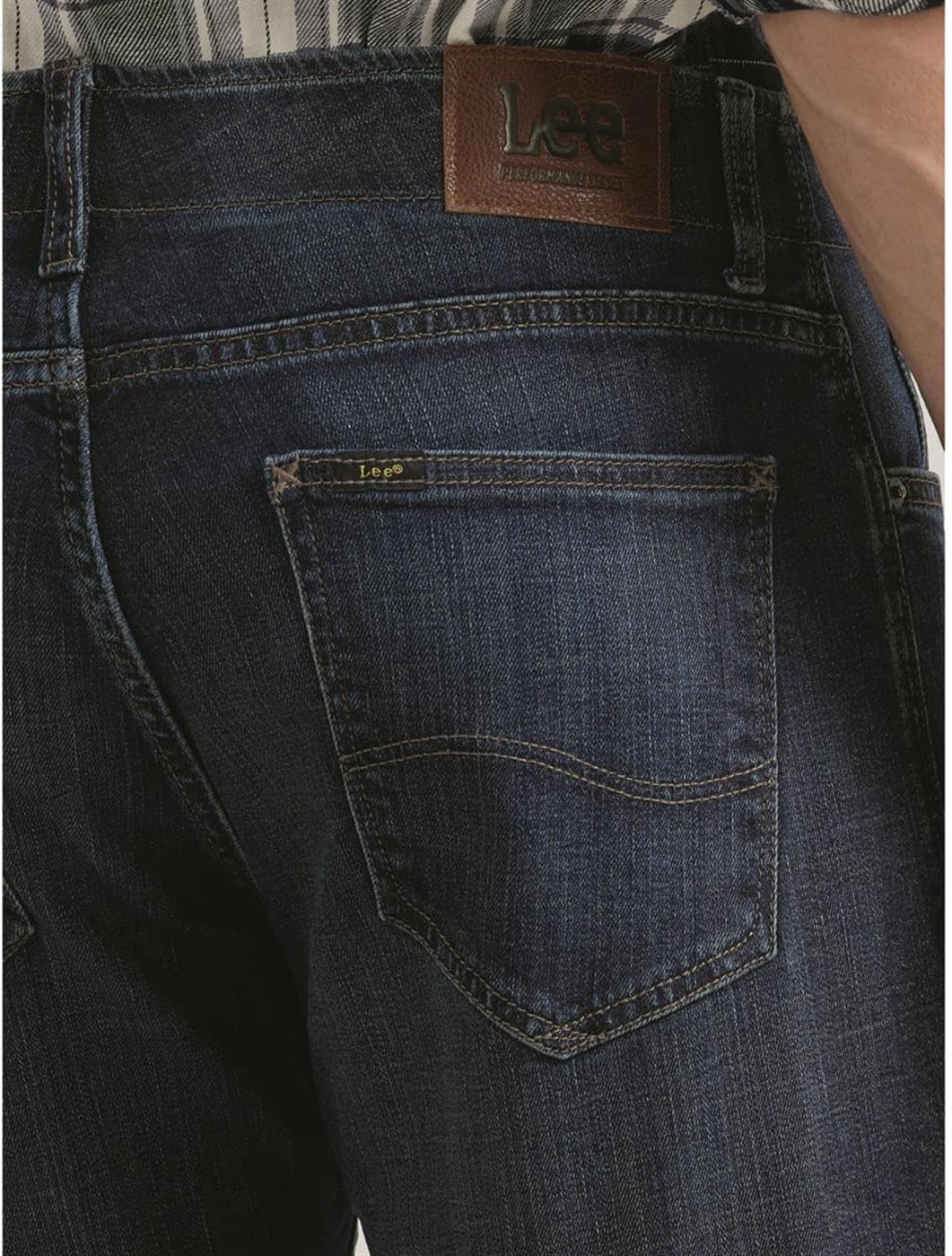 Lee Extreme Motion Straight Fit Tapered Leg Jean Maddox W40 L29 - Image 4