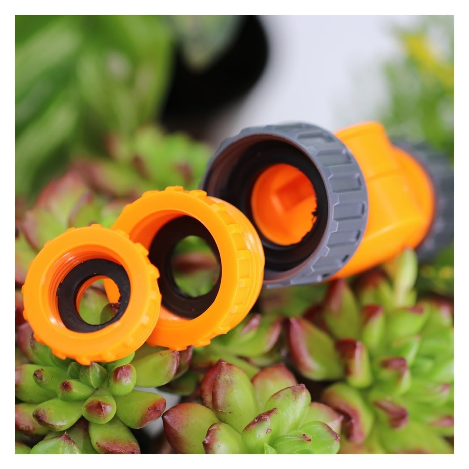 Generico Rubinetto Connettori rapidi Girevole Rubinetto dell'Acqua Splitter 1/2 "3/4" 1 "Adattatore filettato Giardino Fattoria Irrigazione Autolavaggio Giunti girevoli(D)