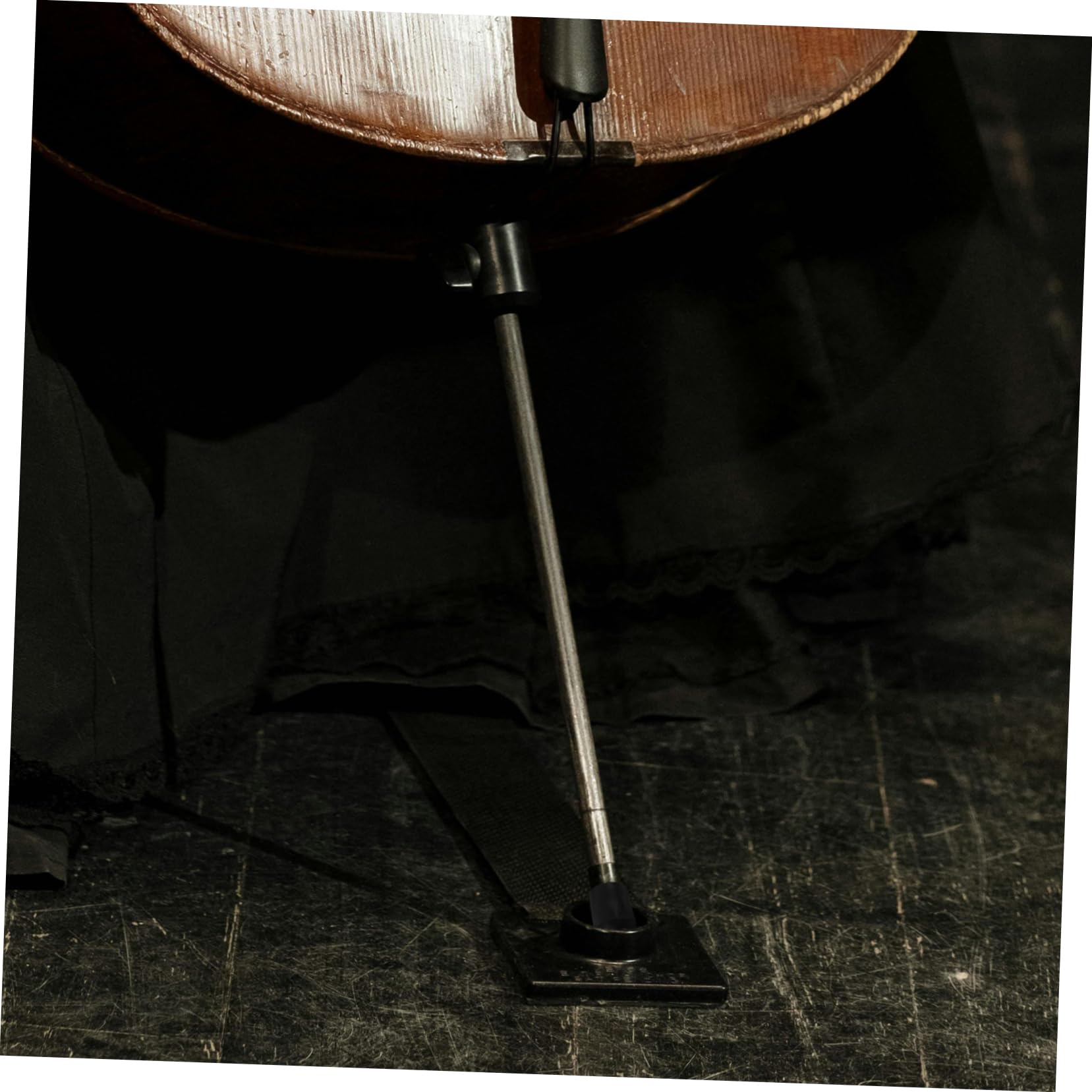 Protezione Puntale Contrabbasso - 2 Pezzi In Gomma, Antiscivolo E Silenzioso, Per Strumenti - Foto 5