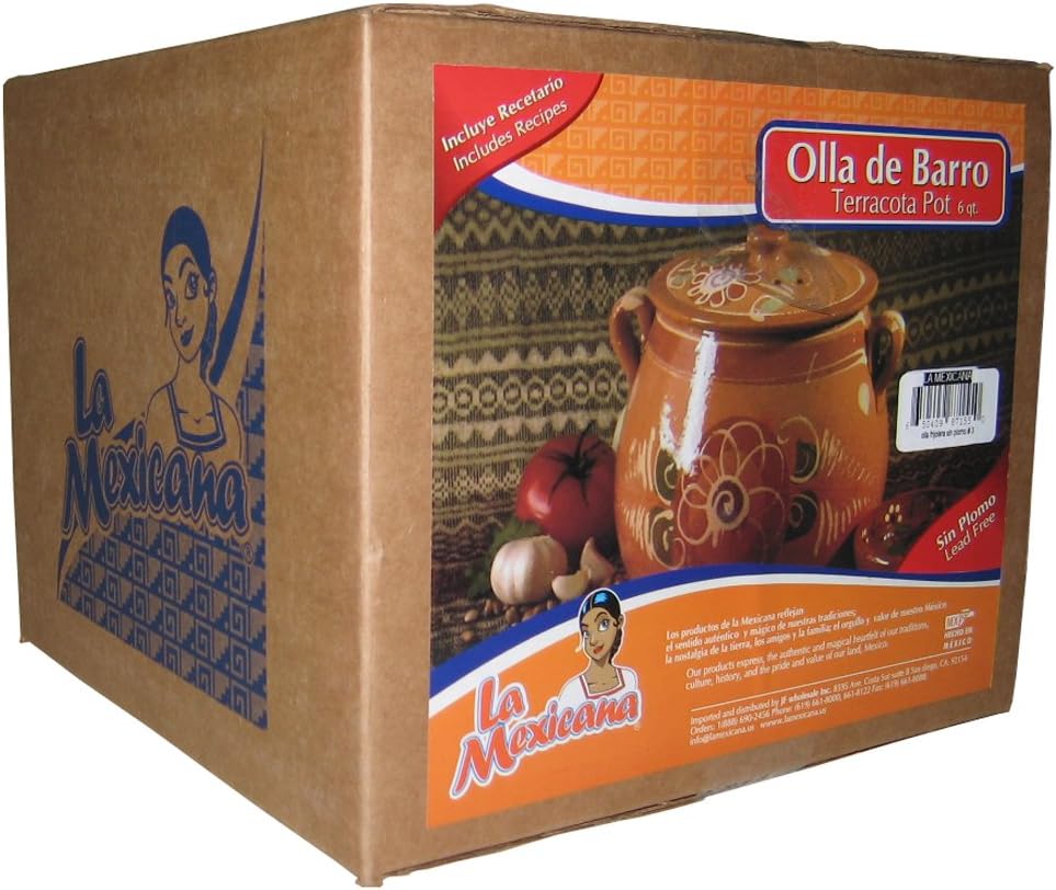 La Mexicana Olla De Barro Pot, 6-Quart