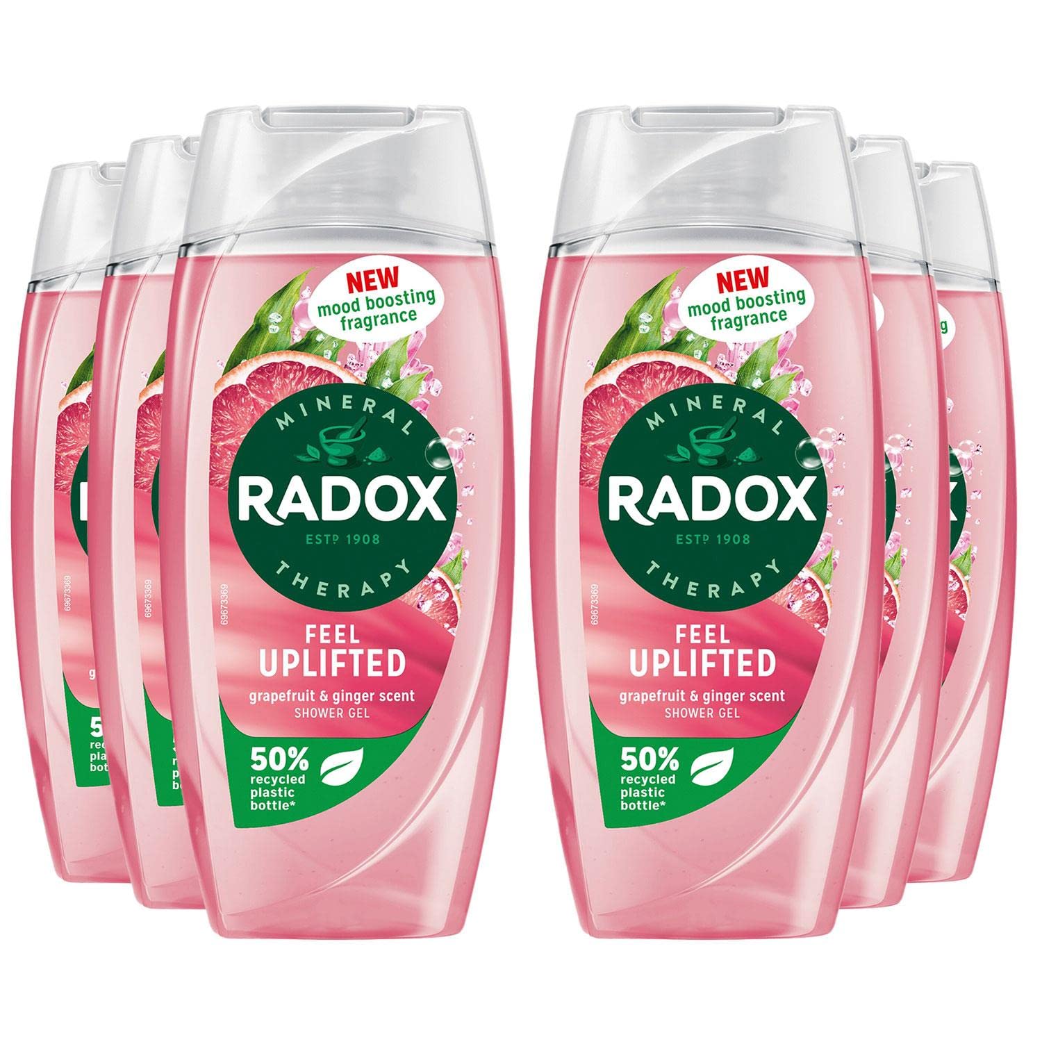 Gel douche Radox Mineral Therapy parfum pamplemousse gingembre corps 225 ml - 15